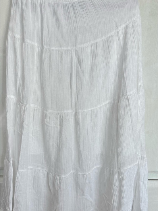 Universal Thread Dresses & Skirts - Universal Thread White Tiered Maxi Skirt - Lightweight Flow
